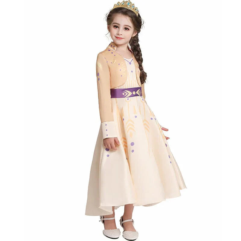 Vestido Fantasia Luxo Anna III - Frozen