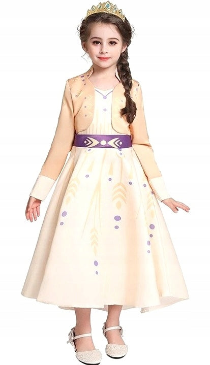 Vestido Fantasia Luxo Anna III - Frozen